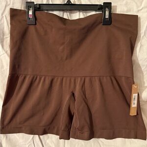 SKIMS High Waist shaping Brown Shorts